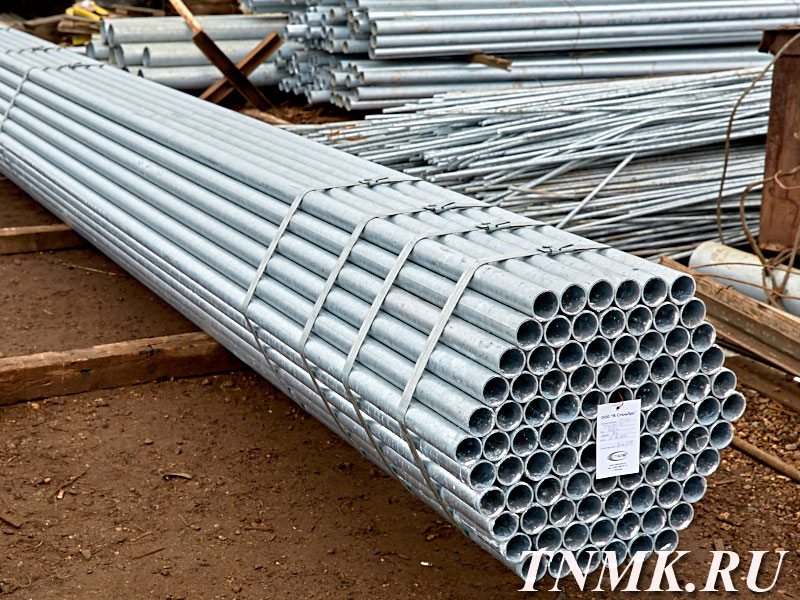 Труба водогазопроводная оцинкованная Ц-20х2,8 мм ГОСТ 3262-75 купить в Новороссийске