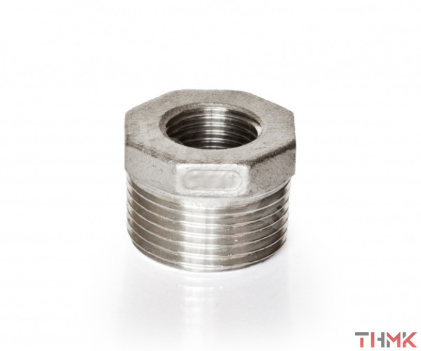 Футорка нержавеющая DN 32х25 1 1/4"-1" 42,4х33,7 мм AISI 304 НР-ВР купить в Новороссийске